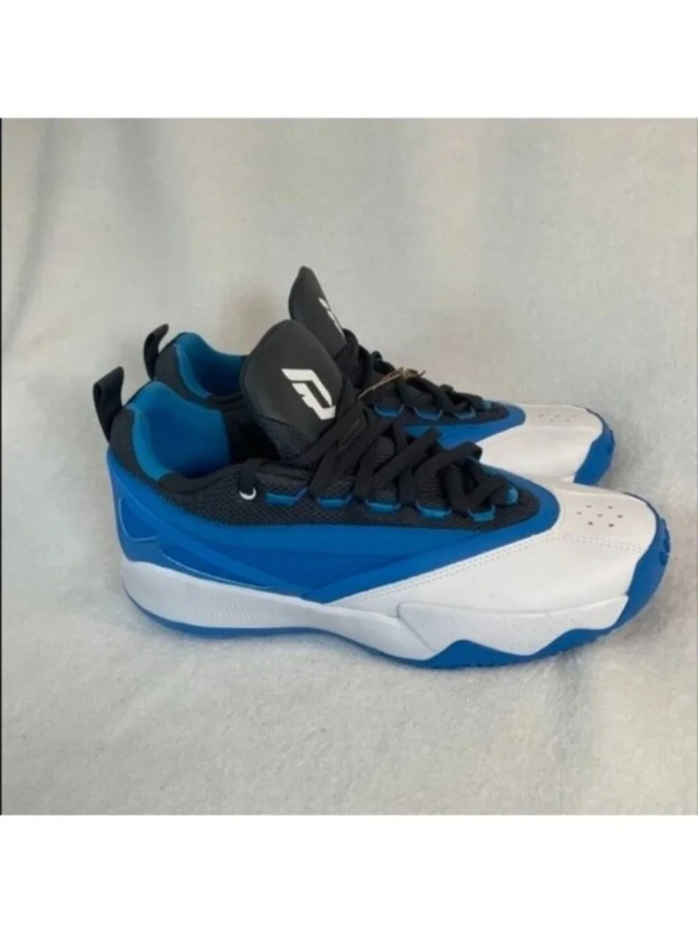 Adidas Dame Certified 2 Men 13 Low Lillard Black Solar Blue Basketball 0826